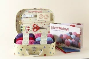 buttonbags knitting kit knitting kit