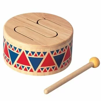 toys solid wood drum